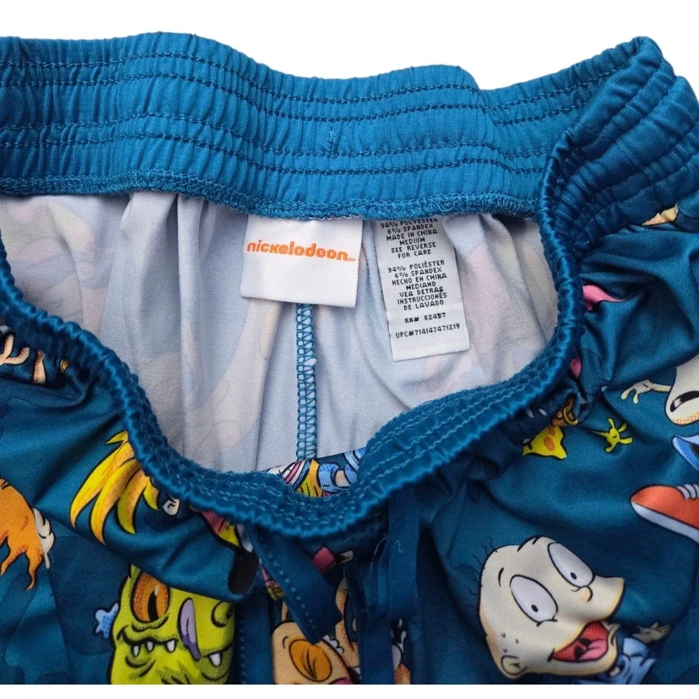 1990s‎ Nickelodeon Men's XS 26-28 Pajama Shorts Rugrats SpongeBob Squarepants